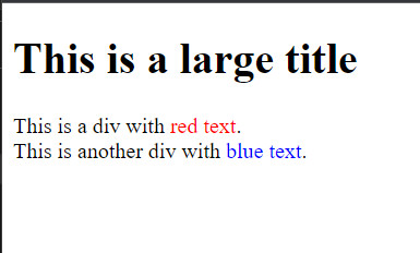 Image showing the result of css example 01